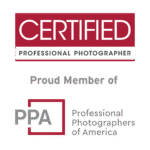 Certified Professional Photographer by Professionals Photographers of America
