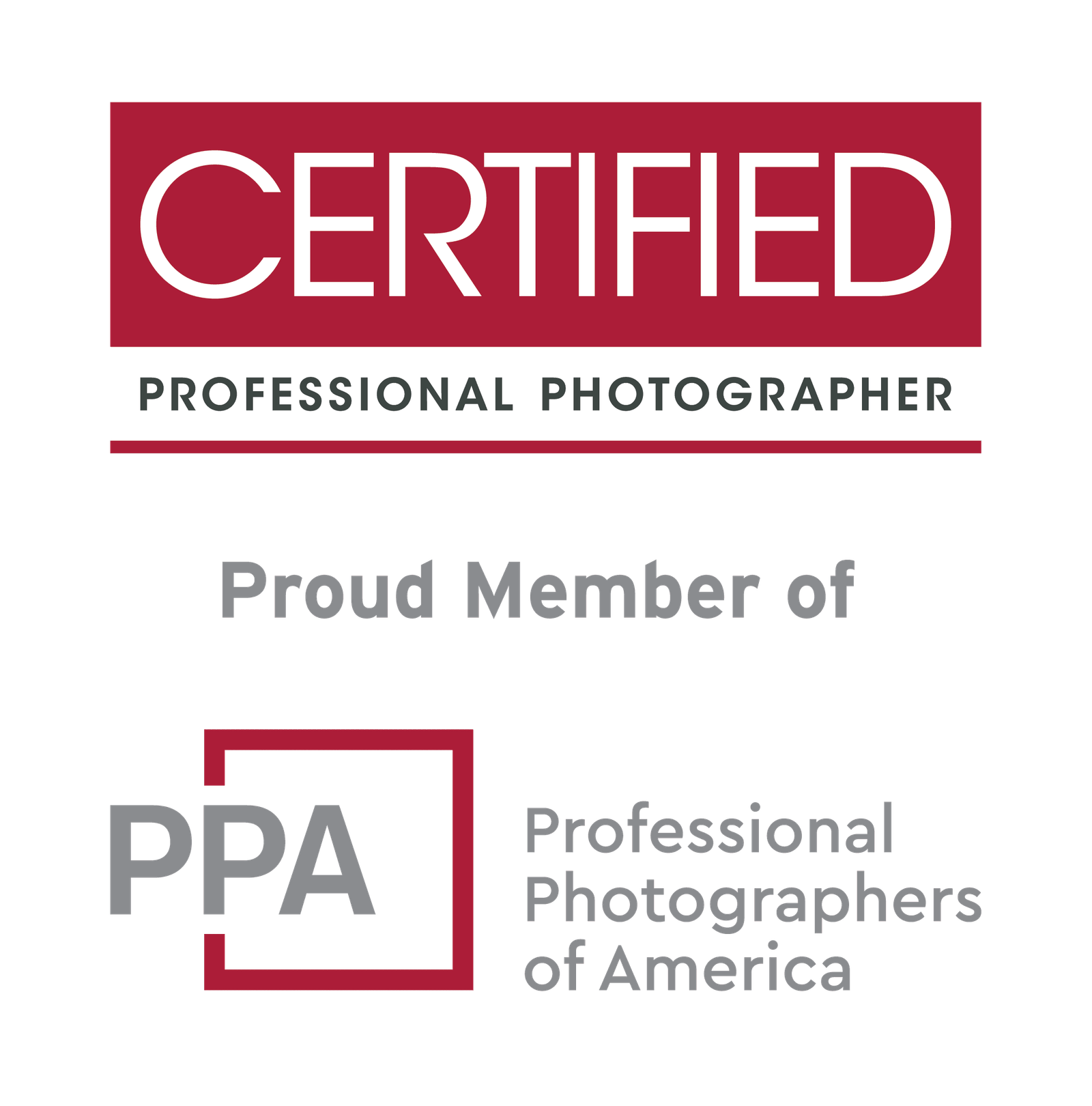 Certified Professional Photographer by Professionals Photographers of America